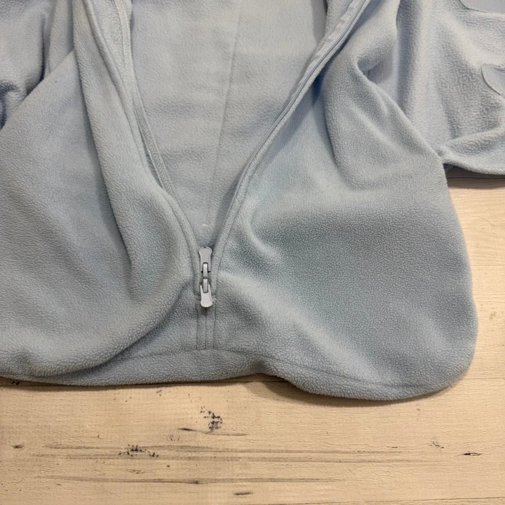 Halo wearable sleep sack swaddle blue fleece NEWBORN